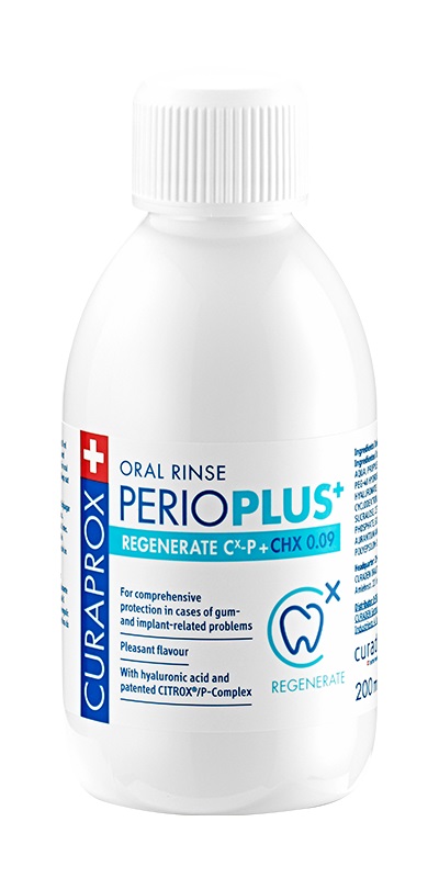 CURAPROX PERIOPLUS+ REGENERATE CHX 0,09% 200 ML - Newepa Srl