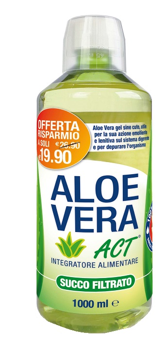 ALOE VERA ACT SUCCO FILTRATO 1000 ML - Newepa Srl