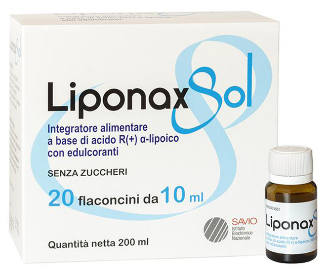 LIPONAX SOLUZIONE 20 FLACONCINI 10 ML - Newepa Srl