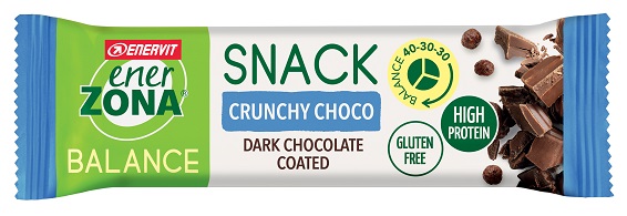 ENERZONA SNACK CRUNCHY CHOCO 33 G - Newepa Srl