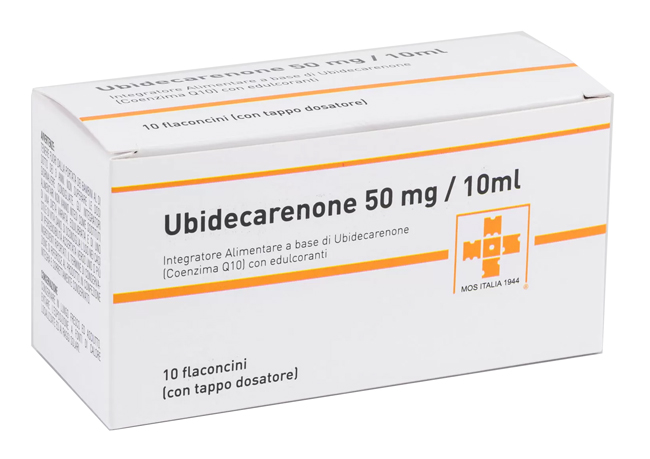 UBIDECARENONE 50MG/10ML POLVERE E SOLVENTE PER SOSPENSIONE ORALE 10 FLACONCINI - Newepa Srl