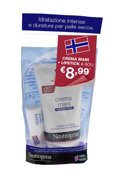 NEUTROGENA MANI PROFUMATO + LIPSTICK BUNDLE - Newepa Srl