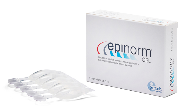EPINORM GEL TRATTAMENTO LESIONI CUTANEE DA EPISIOTOMIA 5 MONODOSE 3 ML - Newepa Srl