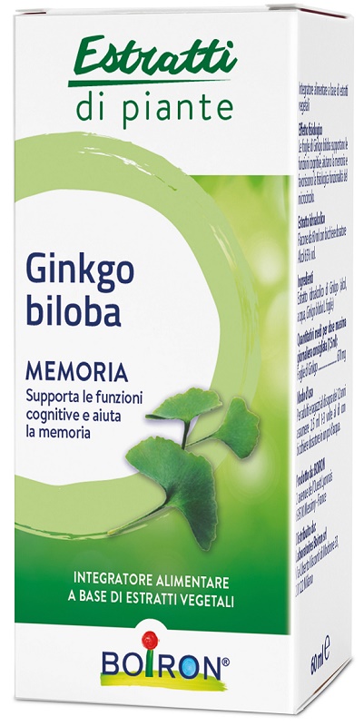 GINKGO BILOBA BOIRON ESTRATTO IDROALCOLICO 60 ML - Newepa Srl