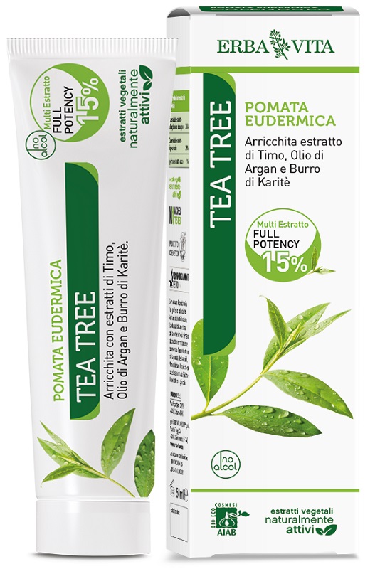 POMATA EUDERMICA TEA TREE 50 ML - Newepa Srl