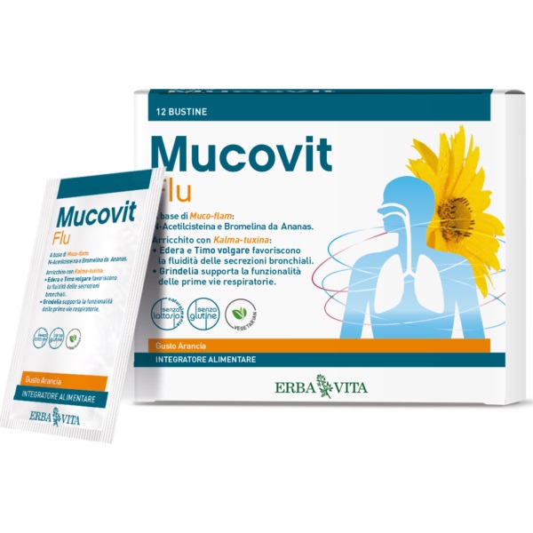 MUCOVIT FLU 12 BUSTINE - Newepa Srl