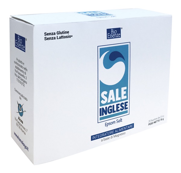 BIO ESSENZE SALE INGLESE 20 BUSTINE X 3,5G - Newepa Srl
