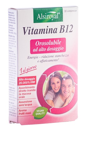 VITAMINA B12 OROSOLUBILE 30 COMPRESSE - Newepa Srl