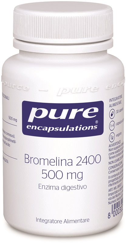 PURE ENCAPSULATIONS BROMELINA 30 CAPSULE - Newepa Srl