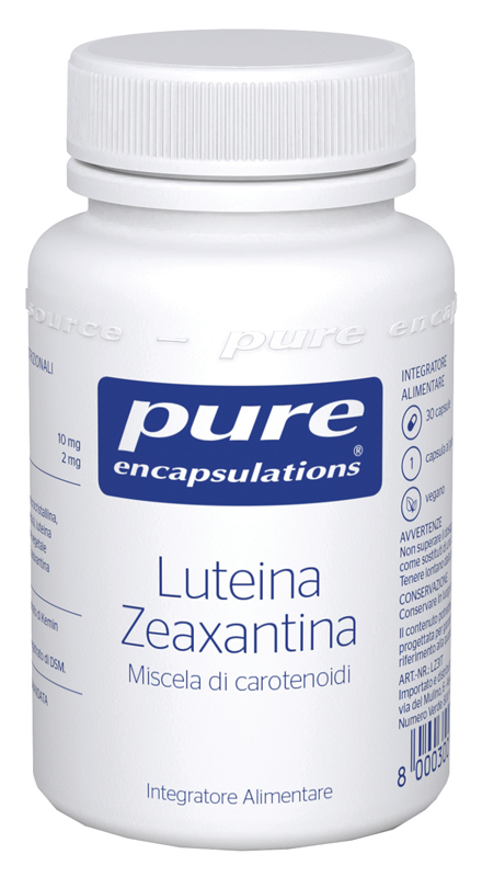 PURE ENCAPSULATIONS LUTEINA/ZEAXANTINA 30 CAPSULE - Newepa Srl