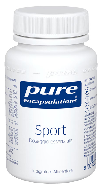 PURE ENCAPSULATIONS SPORT 30 CAPSULE - Newepa Srl