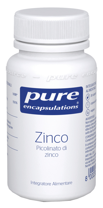 PURE ENCAPSULATIONS ZINCO 30 CAPSULE - Newepa Srl