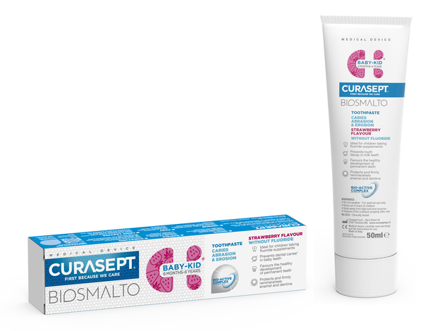 CURASEPT BIOSMALTO BABY KID SENZA FLUORO 50 ML - Newepa Srl