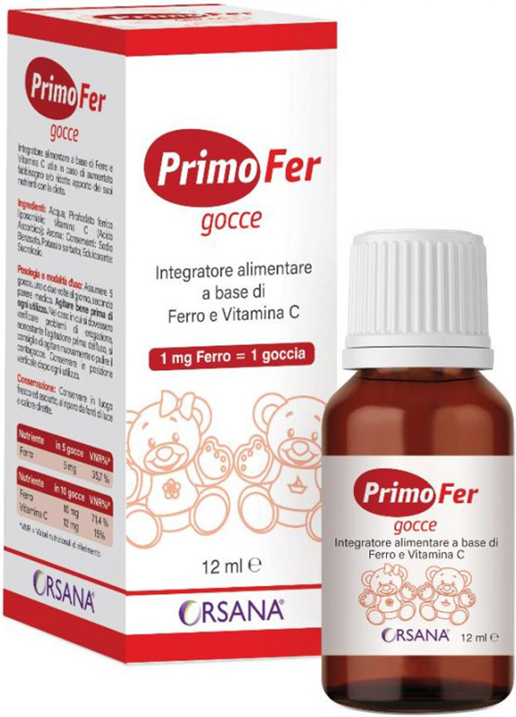 PRIMOFER GOCCE 12 ML - Newepa Srl