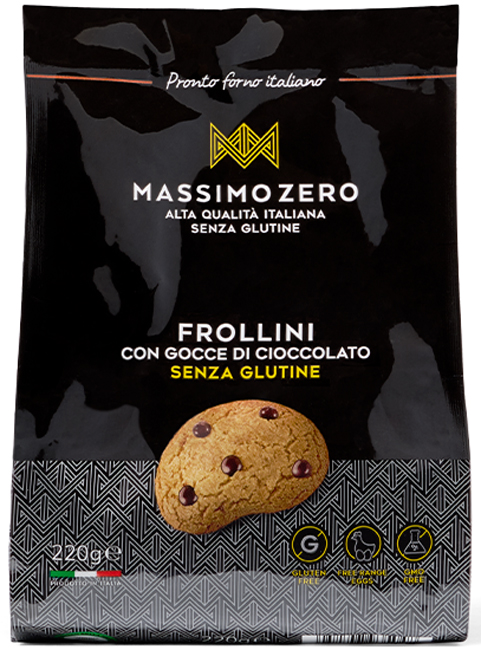 MASSIMO ZERO FROLLINI GOCCE CIOCCOLATO 220 G - Newepa Srl