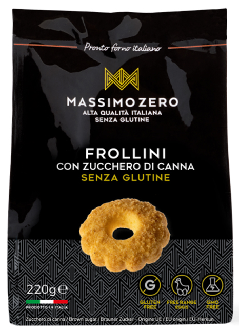 MASSIMO ZERO FROLLINI ZUCCHERO DI CANNA 220 G - Newepa Srl