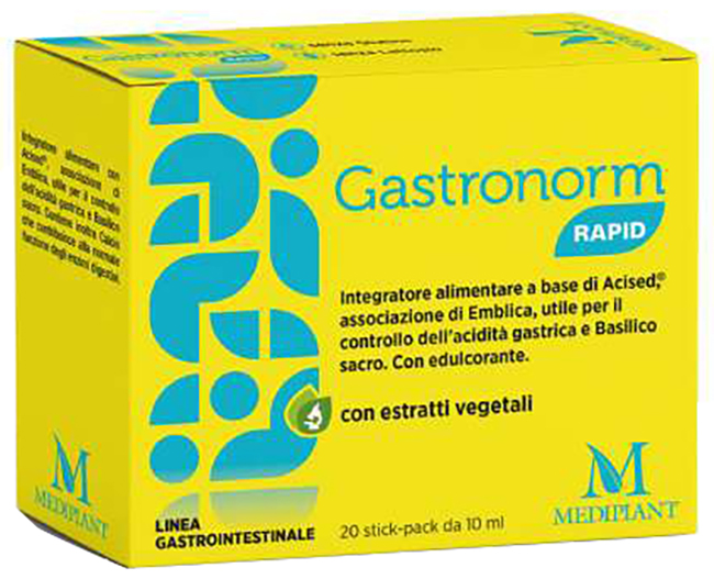 GASTRONORM RAPID 20 STICKPACK 10 ML - Newepa Srl