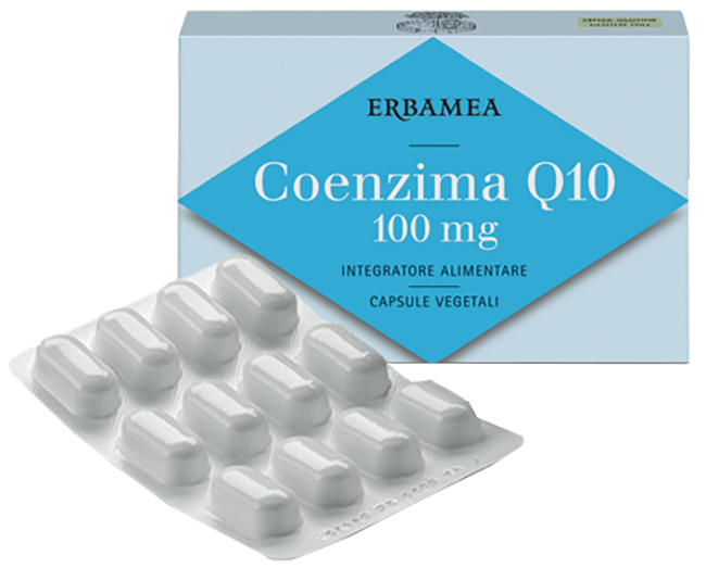 ERBAMEA COENZIMA Q10 100 MG 24 CAPSULE VEGETALI - Newepa Srl