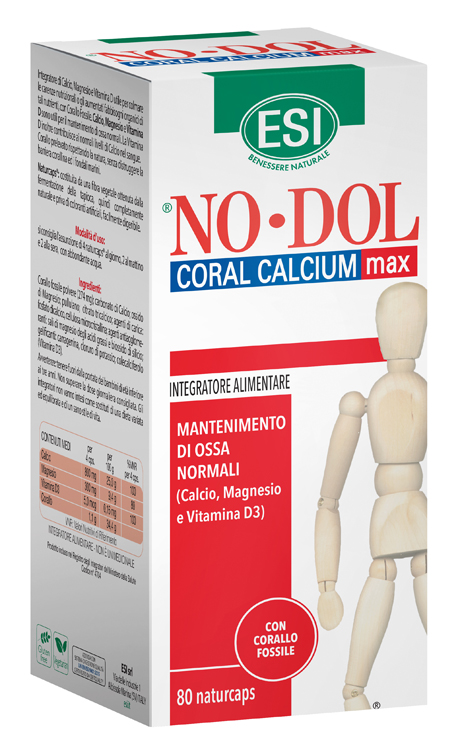 ESI NO DOL CORAL CALCIUM MAX 80 CAPSULE - Newepa Srl