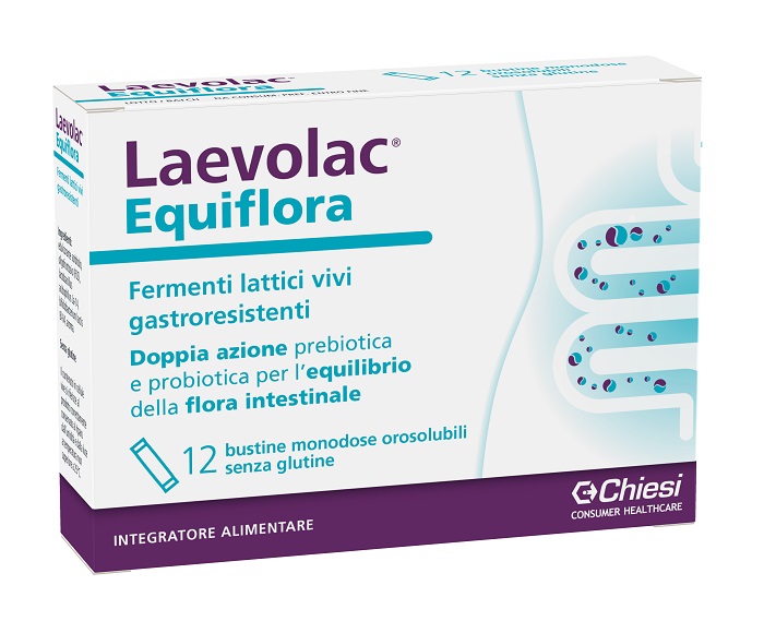 LAEVOLAC EQUIFLORA 12 BUSTE - Newepa Srl