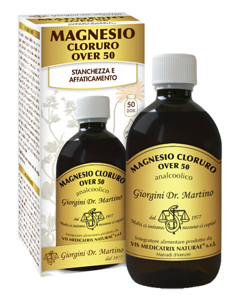 MAGNESIO CLORURO OVER 50 500 ML LIQUIDO ANALCOLICO - Newepa Srl