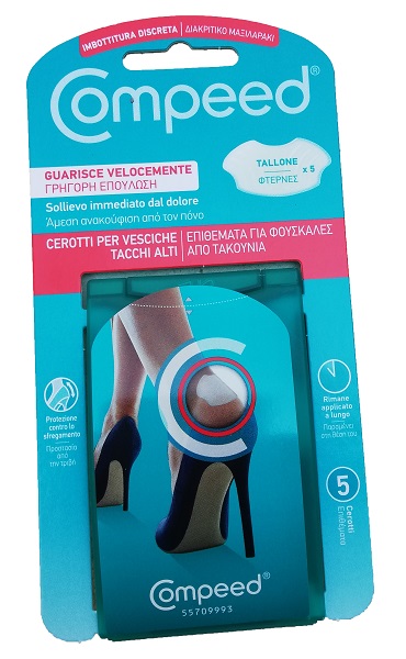 CEROTTO COMPEED VESCICHE TACCHI ALTI 5 PEZZI - Newepa Srl