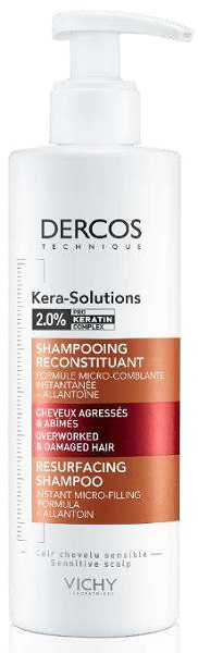 DERCOS TECHNIQUE KERASOL SHAMPOO RISTRUTTURANTE 250 ML - Newepa Srl