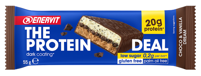 ENERVIT PROTEIN DEAL BARRETTA CHOVAN 55 G - Newepa Srl