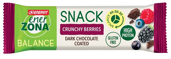 ENERZONA SNACK CRUNCHY BERRIES 33 G - Newepa Srl