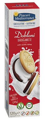 PIACERI MEDITERRANEI DOBLONI DARK & WHITE 120 G - Newepa Srl