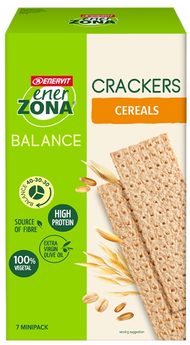 ENERZONA CRACKERS CEREALS 25 G - Newepa Srl