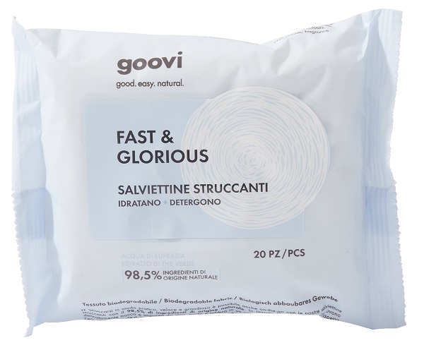 GOOVI SALVIETTINE STRUCCANTI 20 PEZZI - Newepa Srl