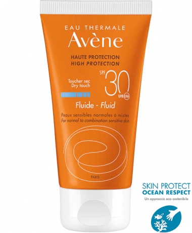 AVENE EAU THERMALE FLUIDO SPF 30 PROTEZIONE SOLARE ALTA 50 ML - Newepa Srl