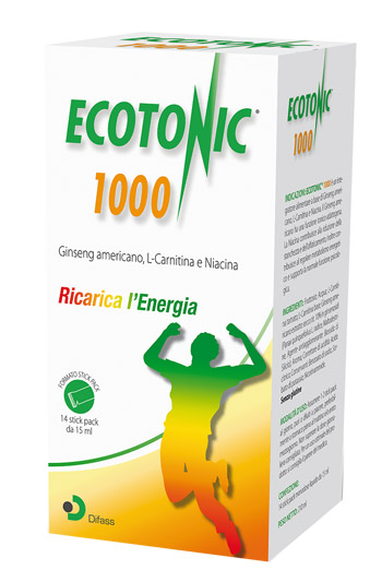 ECOTONIC 1000 14 STICK PACK 15 ML - Newepa Srl