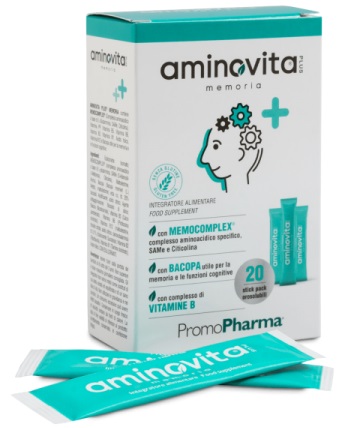 AMINOVITA PLUS MEMORIA 20 STICK PACK X 2 G - Newepa Srl