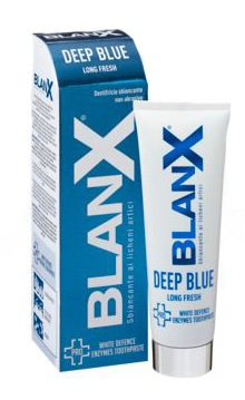BLANX DEEP BLUE DENTIFRICIO SBIANCANTE NON ABRASIVO 25 ML - Newepa Srl