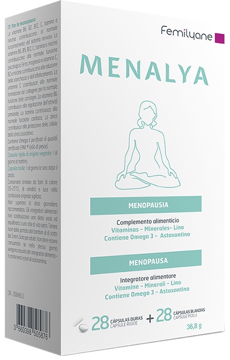 MENALYA 28 CAPSULE RIGIDE + 28 CAPSULE MOLLI - Newepa Srl