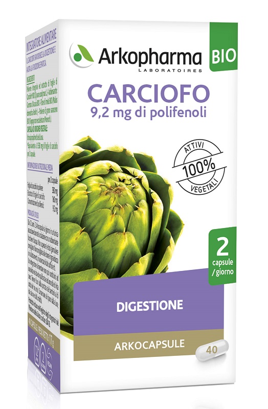 ARKO CAPSULE CARCIOFO BIO 40 CAPSULE - Newepa Srl