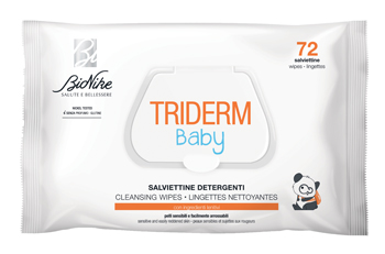 TRIDERM BABY SALVIETTINE DETERGENTI 72 PEZZI - Newepa Srl