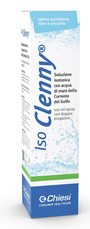 ISO CLENNY SOLUZIONE ISOTONICA BIOMARINA SPRAY DOPPIO EROGATORE 100 ML - Newepa Srl