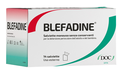 BLEFADINE 14 SALVIETTE MONOUSO PER DETERSIONE PERIOCULARE - Newepa Srl