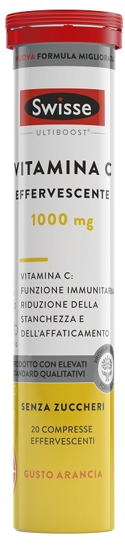 SWISSE VITAMINA C EFFERVESCENTE 20 COMPRESSE - Newepa Srl