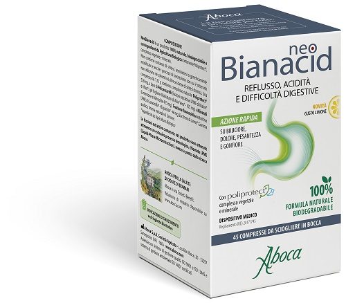 NEOBIANACID 45 COMPRESSE LIMONE - Newepa Srl