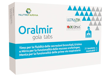 ORALMIR GOLA TABS 20 COMPRESSE - Newepa Srl