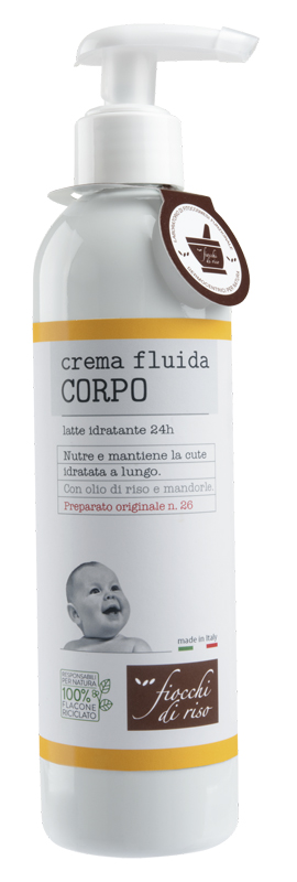 FIOCCHI DI RISO CREMA FLUIDA CORPO IDRATANTE 240 ML - Newepa Srl