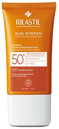 RILASTIL SUN SYSTEM ACNESTIL SPF 50+ CREMA 40 ML - Newepa Srl