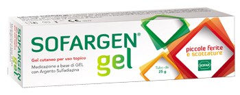 MEDICAZIONE IN GEL SOFARGEN TUBO 25 G - Newepa Srl