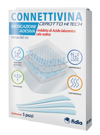 CEROTTO CONNETTIVINA HITECH 6 X 7 CM 5 PEZZI - Newepa Srl