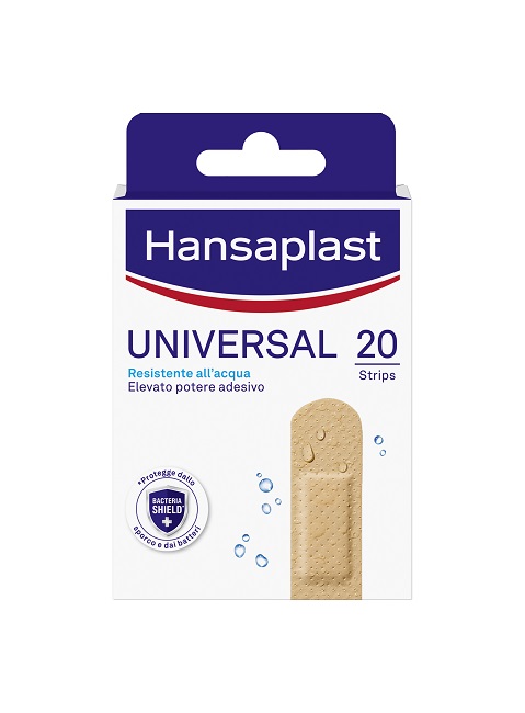 CEROTTO HANSAPLAST UNIVERSAL 72X19 MM 20 PEZZI - Newepa Srl