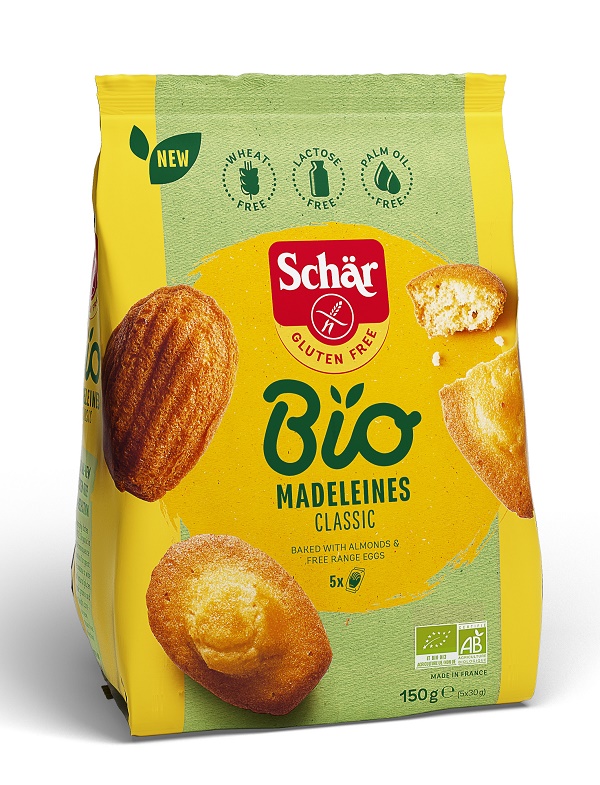 SCHAR BIO MADELEINES CLASSIC 5 MONOPORZIONI DA 30 G - Newepa Srl